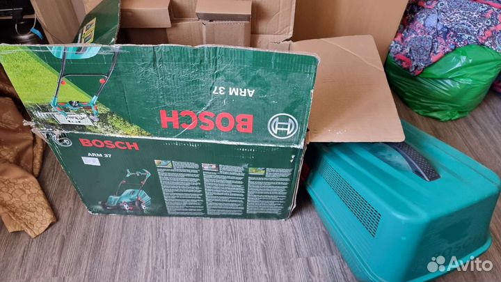 Газонокосилка электрическая bosch