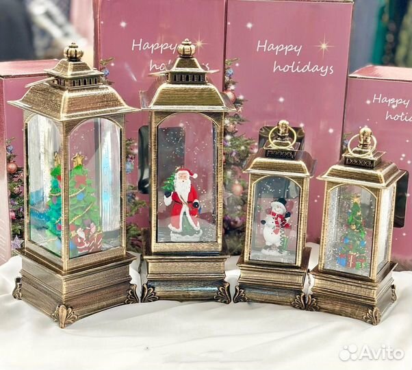 Новогодний Светильник с музыкой