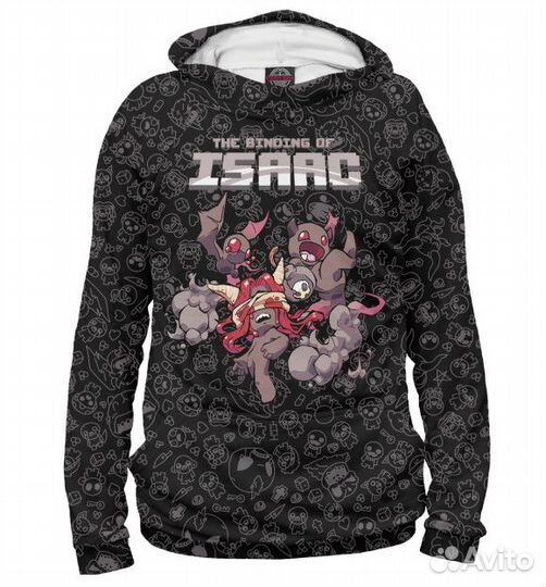 Мужское худи The Binding of Isaac (Print Bar, XL)