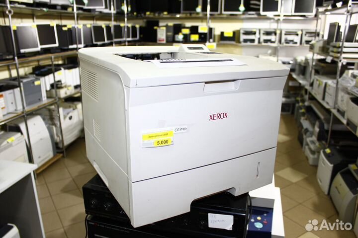 Принтер лазерный Xerox Phaser 3500DN, ч/б, A4