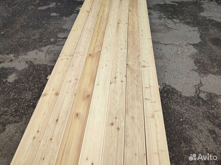 Террасная доска из лиственницы 28х140х3100 сорт ав