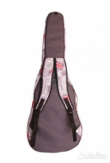 Mezzo MZ-ChG-12-3oxford/grey Чехол для гитары