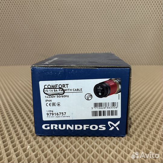 Насос Grundfos 15-14 BA PM 97916757