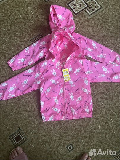 Ветровка для девочки новая