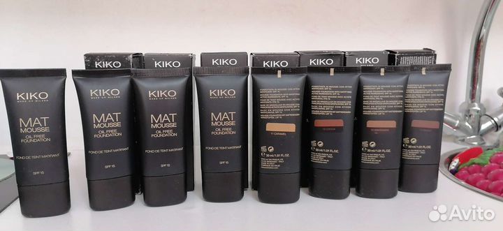 Тональный крем-мусс Kiko Италия, 3,6,7,10-14