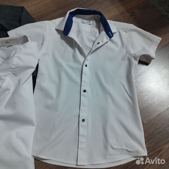 3рубашки и кардиган