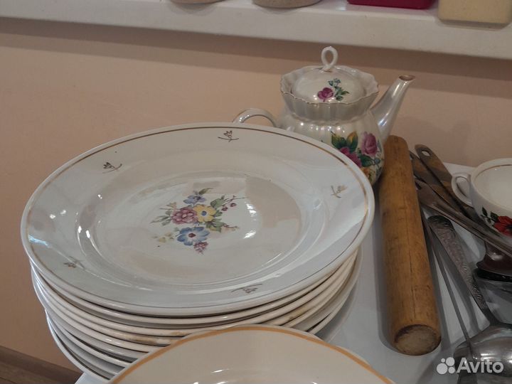 Набор столовой посуды СССР