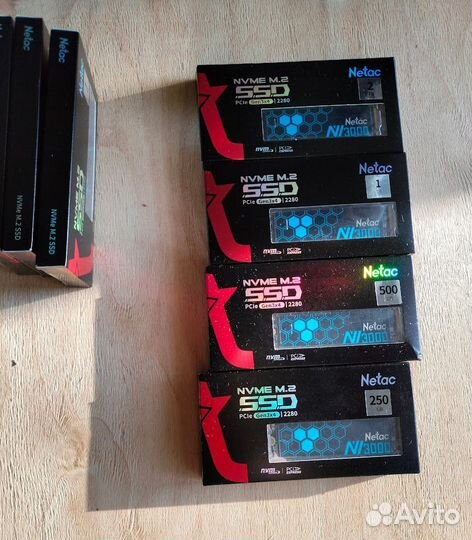 SSD M2 netac 250Gb 500Gb 1Tb 2tb