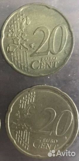 Монеты Eurocent,Kurus,Лира,Тенге,Рубли