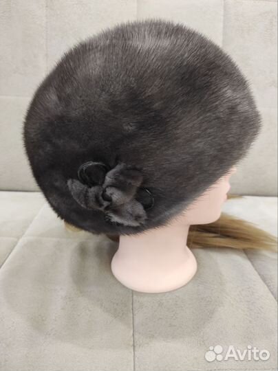 Шапка норковая женская