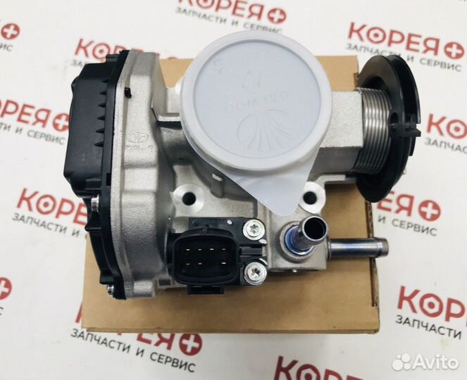 Дроссельная заслонка в сборе Lacetti 1.6