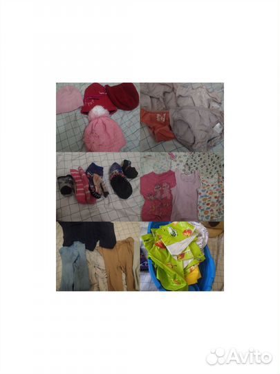 Отдам бесплатно детскую одежду и взрослую