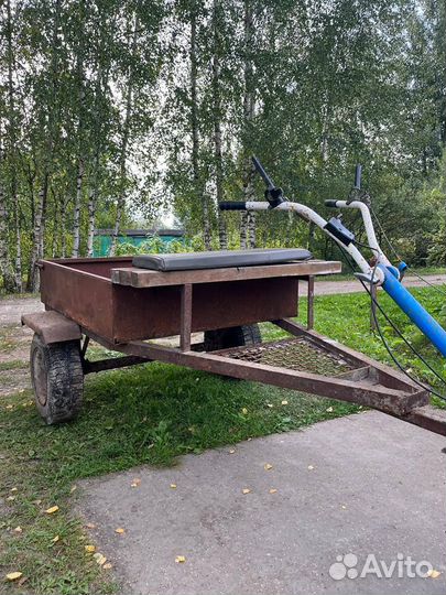 Мотоблок нева мб 2 с телегой