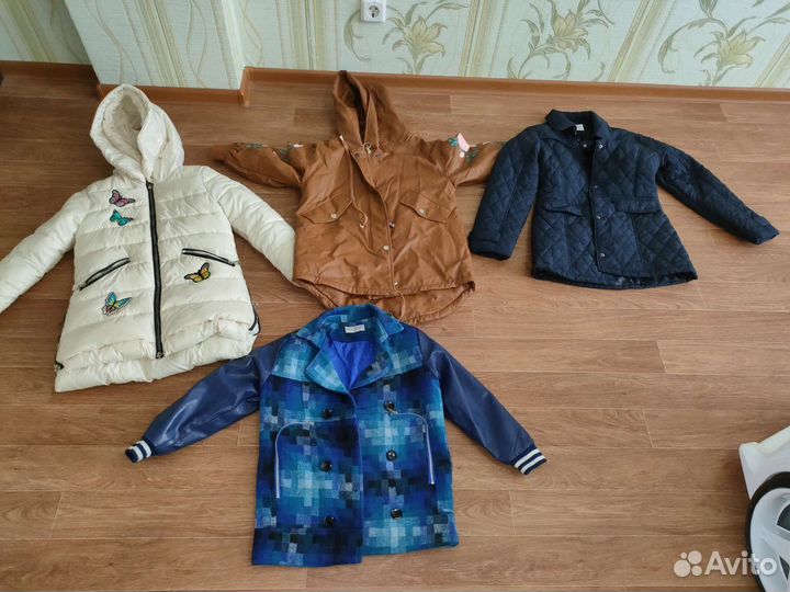 Вещи пакетом на девочку 128-134