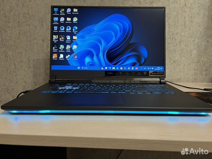 Игровой ноутбук asus rog strix g17