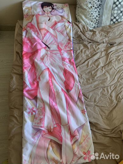 Наволочка для дакимакуры атласная