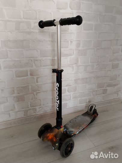Самокат детский трехколесный бу
