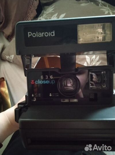 Пленочный фотоаппарат polaroid 636 из 90-ых