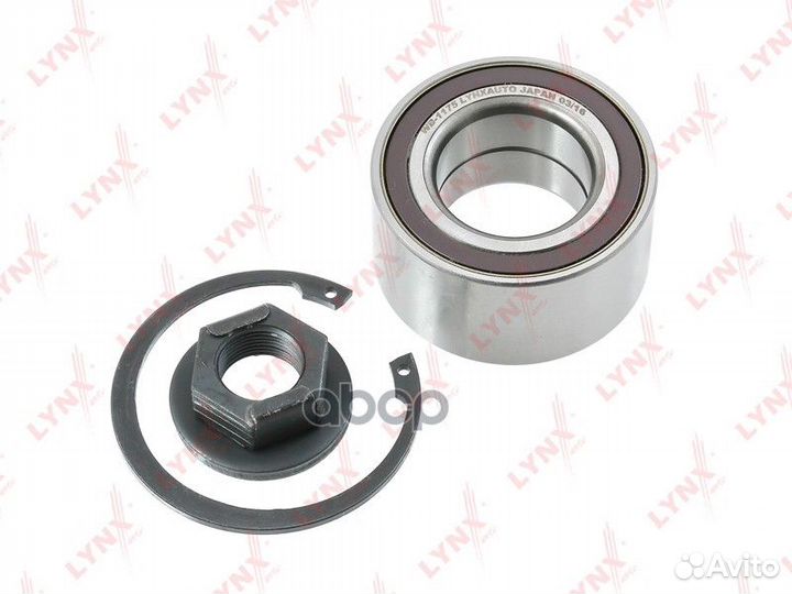 Подшипник ступицы передний (без ABS, 37x39x72)