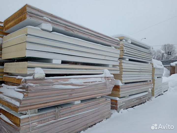 Сэндвич панели 30000 м2 в наличии