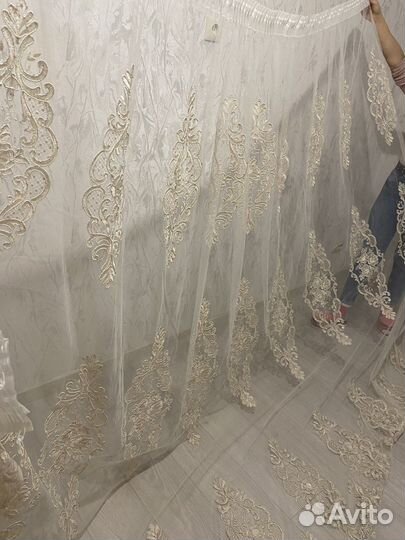 Шторы тюль бу