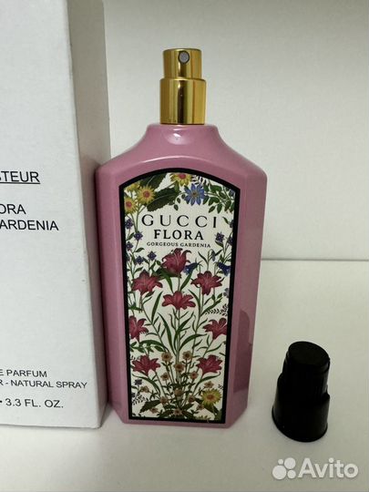 Gucci flora gorgeous gardenia 100 тестер