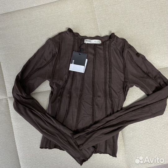 Топ pull bear новый коричневый