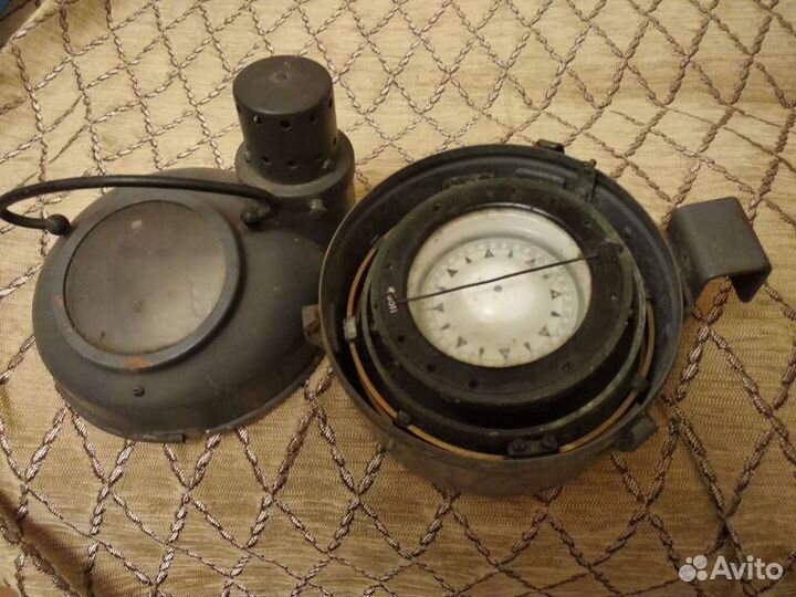 Компас магнитный котелок 1959г