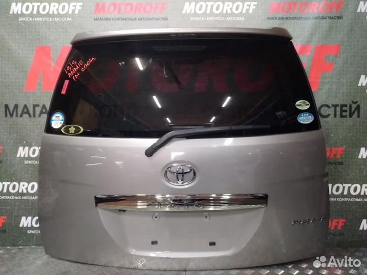 Дверь пятая Тойота Исис ANM10 (1 модель) све А37