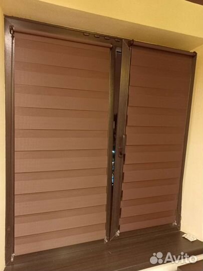 Рулонные жалюзи и шторы на окна