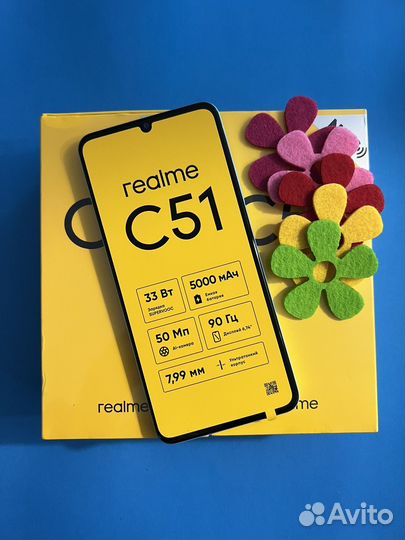 realme C51, 4/128 ГБ