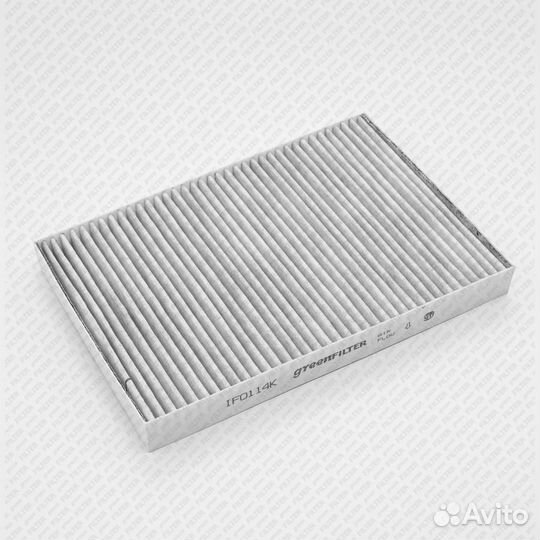 Green filter IF0114K Фильтр салона Угольный