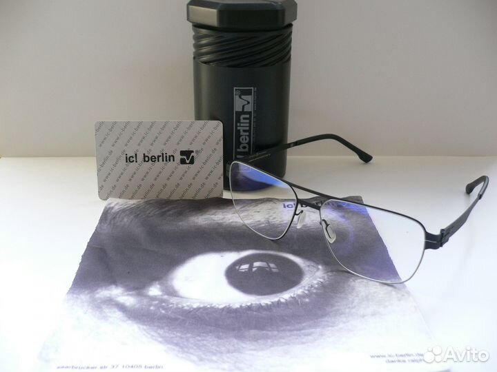 Оправы для очков мужские ic.berlin Elias