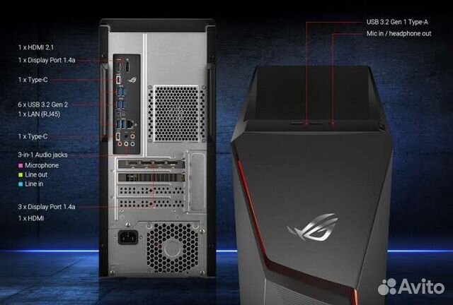 Игровой пк Asus ROG r7 5800x купить в Санкт-Петербурге | Электроника ...