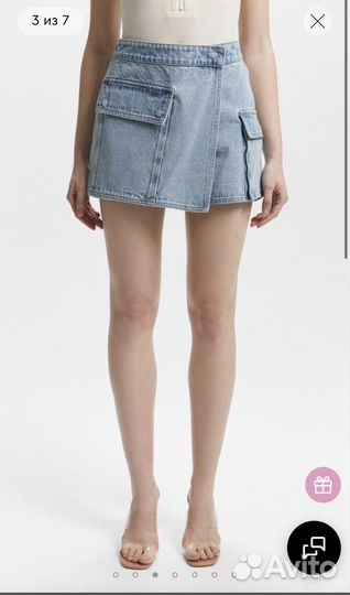 Джинсовая юбка