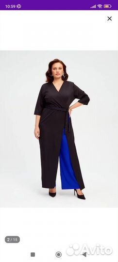 Комбинезон вечерний брючный