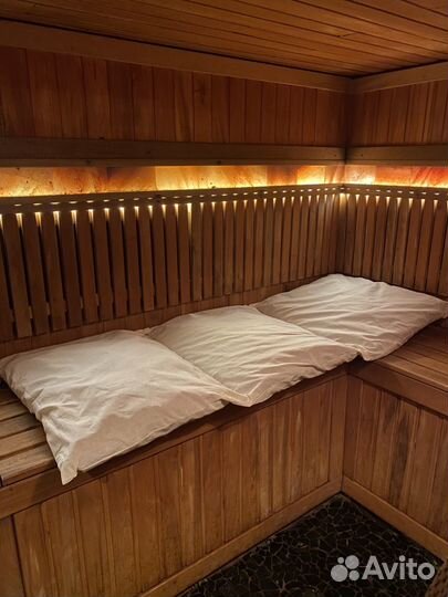 Матрас для бани с сенон приятно пахнет