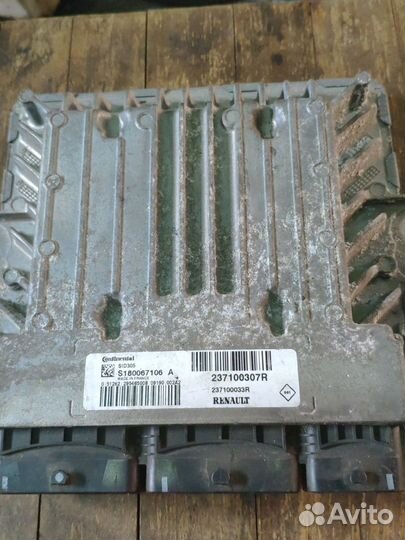 Эбу двигателя renault megane III 1.5 DCI