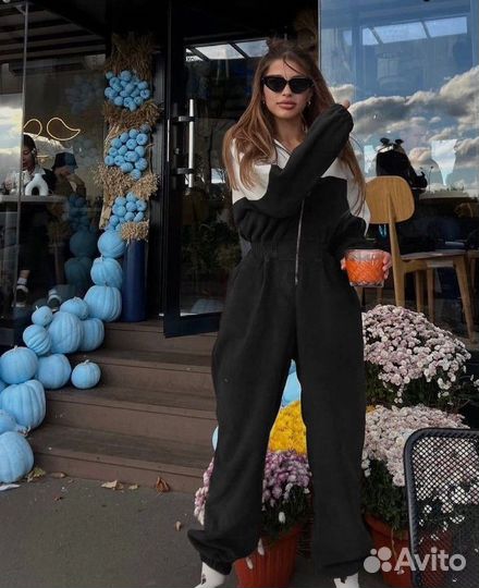 Комбинезон женский плюшевый