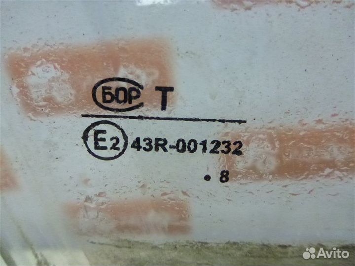 Стекло двери переднее правое Chevrolet Lanos T150