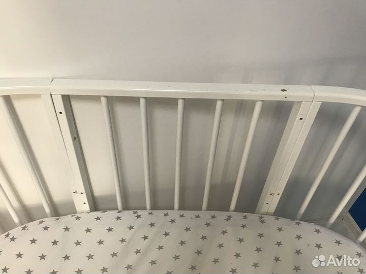 Круглая кровать трансформер