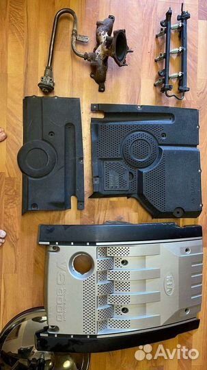 Дек. накладки,стартер,форсунки и тд. Kia Opirus 3л