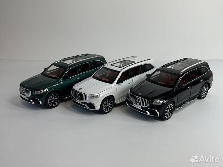 Модель машины Mercedes GLS 1:24