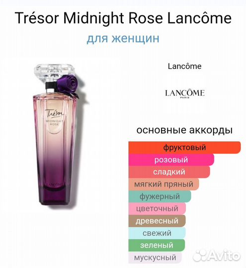 Lancôme Trésor Midnight Rose