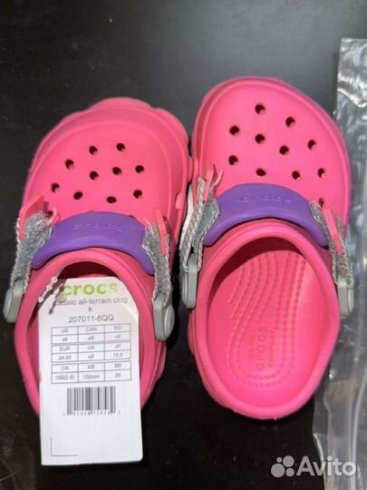 Crocs сабо детские c8 25