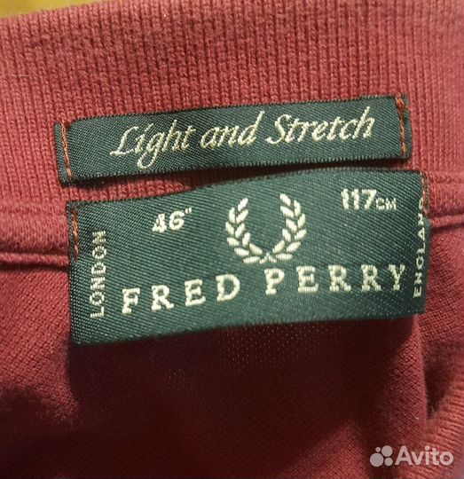 Поло Fred Perry оригинал