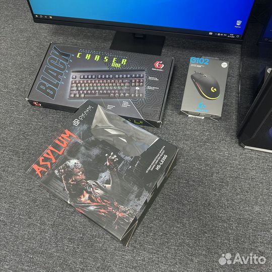 Игровой компьютер с монитором 2K/165гц+RTX 4060ti