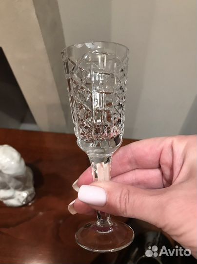 Хрустальные рюмки винтаж СССР