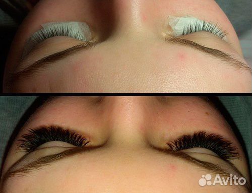 Наращивание ресничек