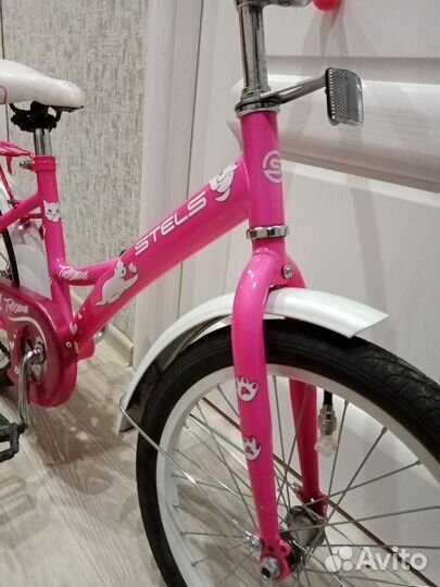 Велосипед детский 18 дюймов для девочки